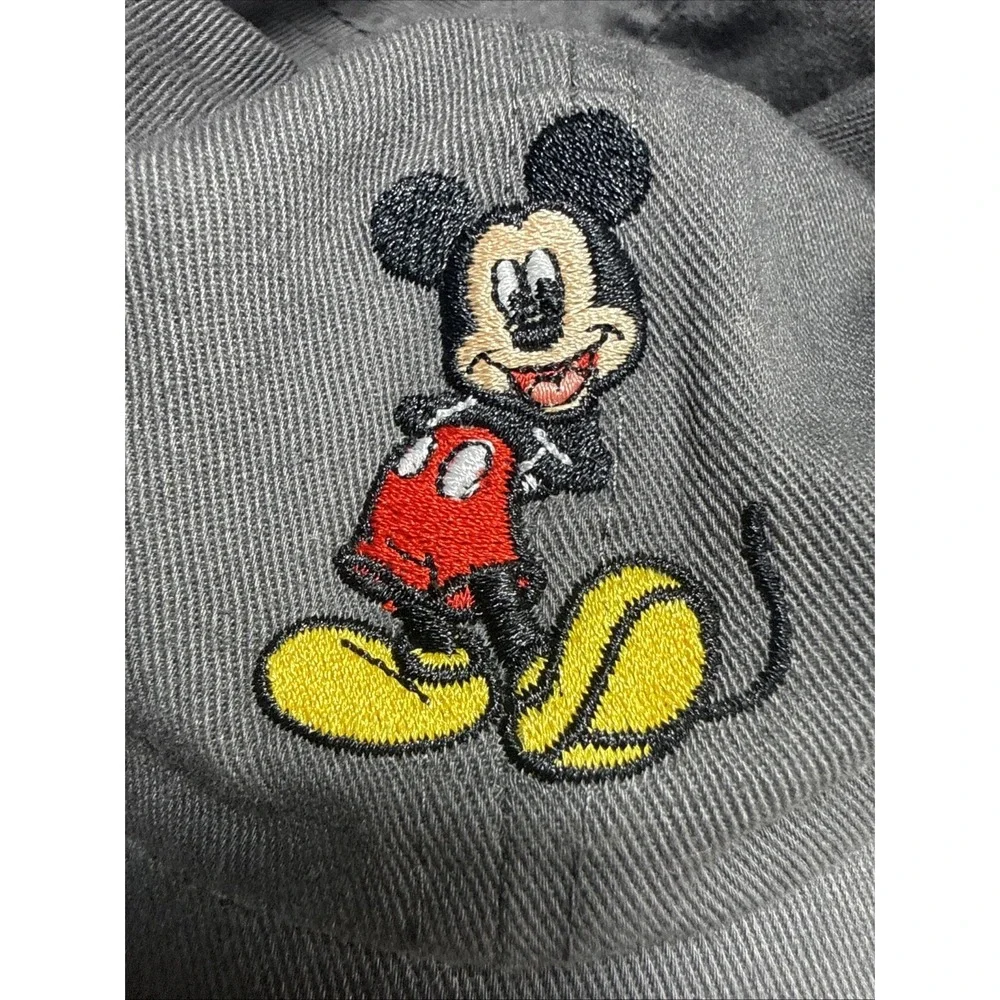 Disney Mickey Mouse Grey‎ Stretch Back Toddler Little Kid's Hat Baseball Cap